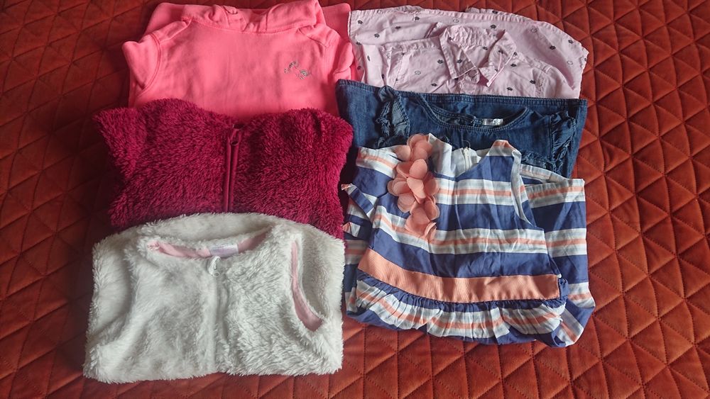 Ubranka dla dziewczynki 104