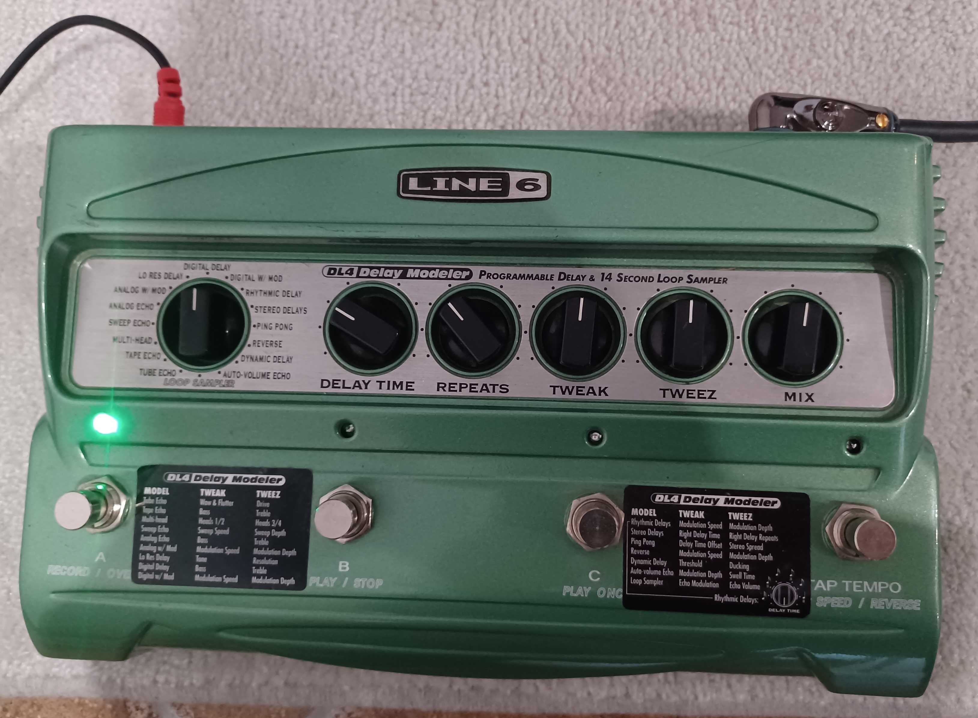 Line 6 DL4 Modelador de delay digital e Looper
