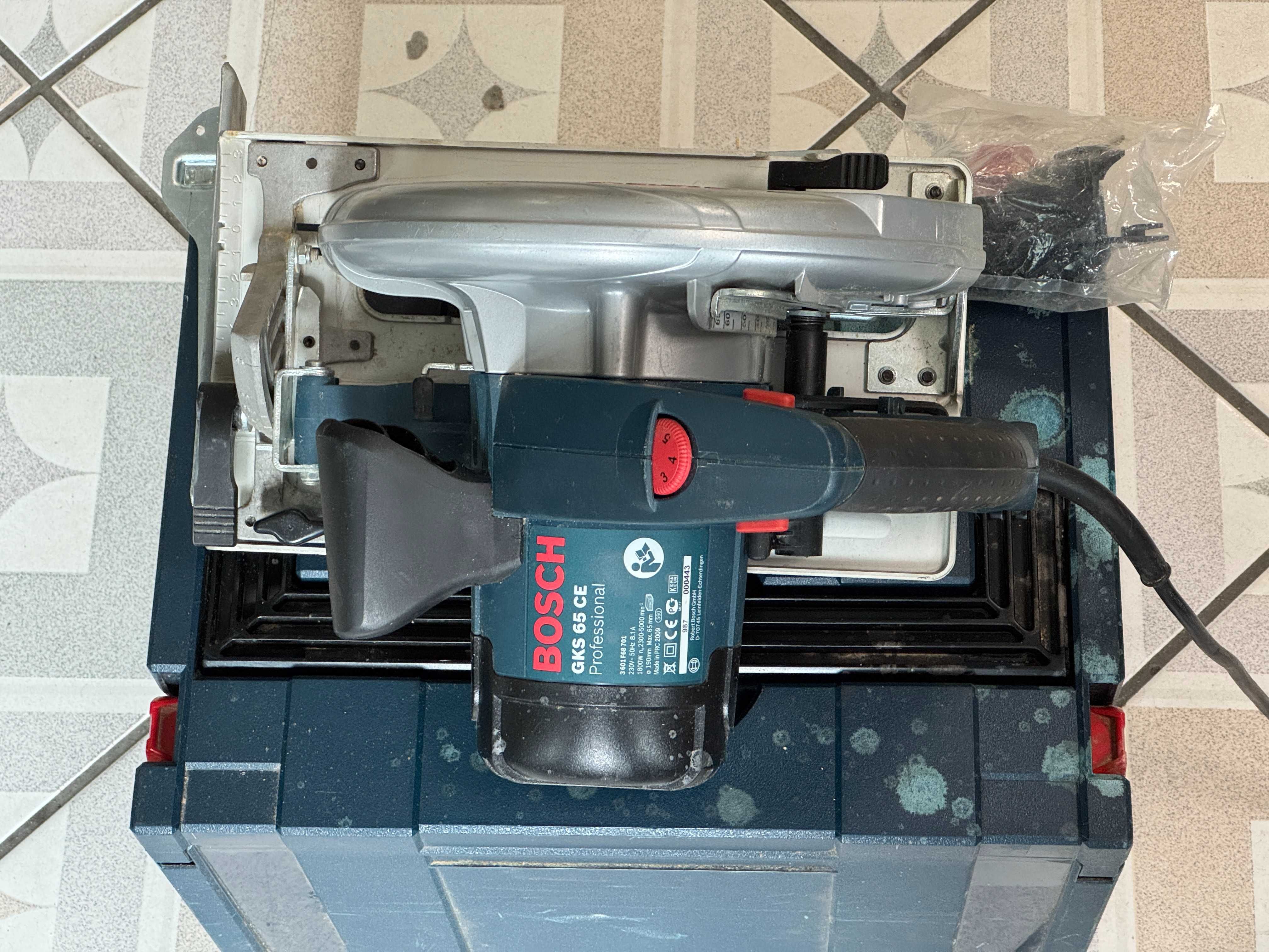 Pilarka tarczowa Bosch GKS 65 CE +skrzynia