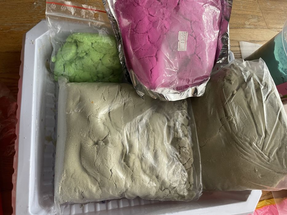 Piasek kinetyczny mega zestaw 8 kg