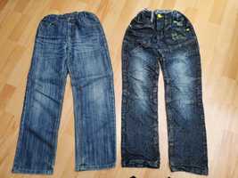 Spodnie jeansy z regulacja 134-140