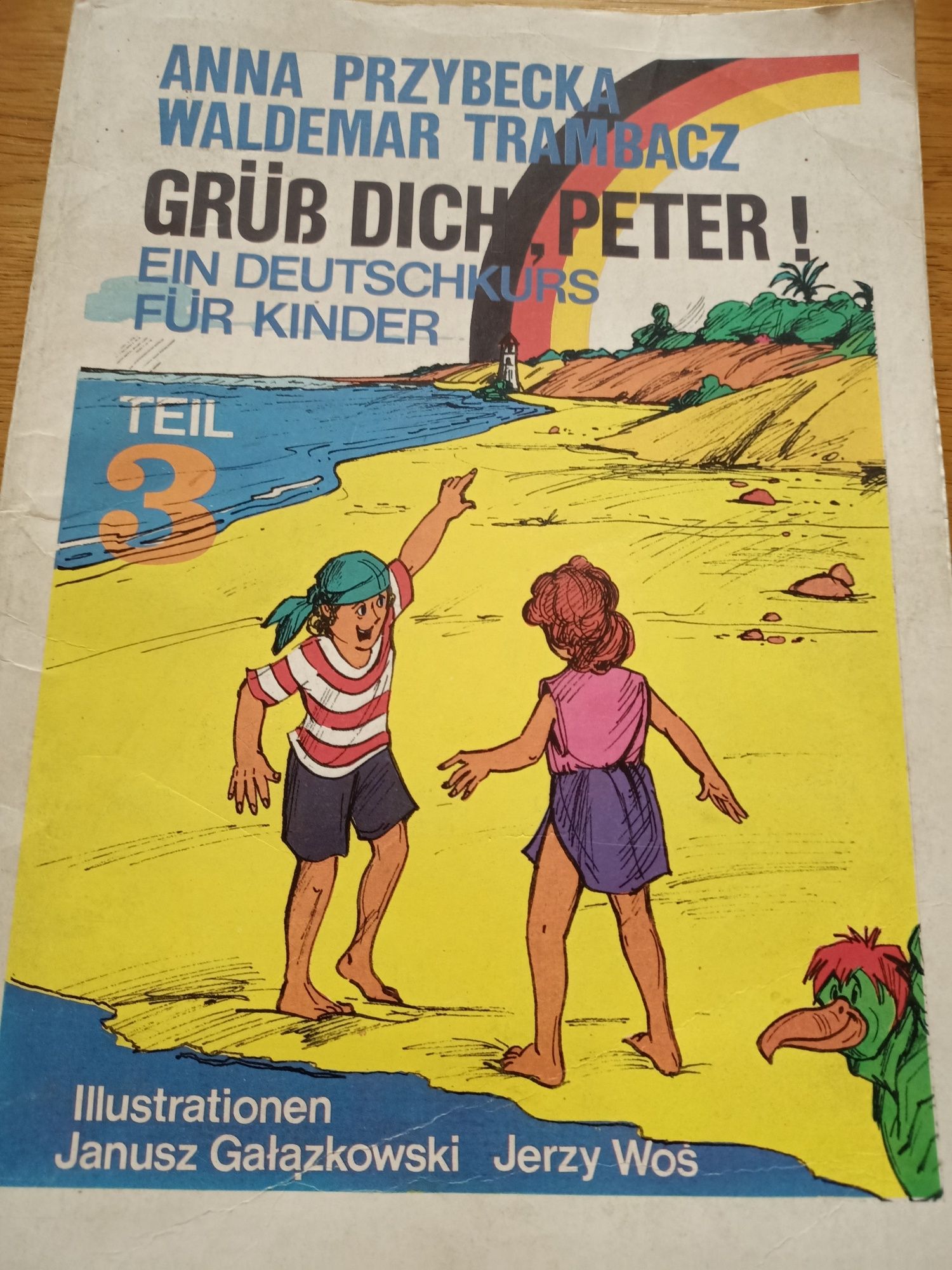 Książka do nauki języka niemieckiego dla dzieci ,,Gruss dich Peter'" 3