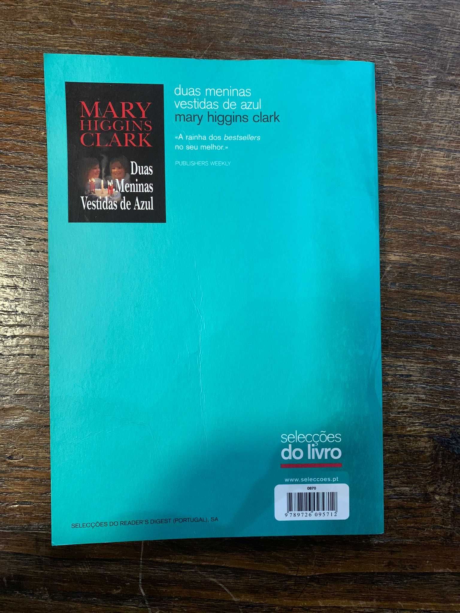 Duas Meninas Vestidas de Azul - Mary Higgins Clark