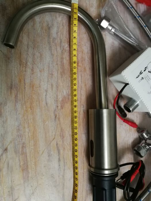 Bezdotykowa bateria  inteligentna detekcja PODCZERWIENI DO ŁAZIENKI TO