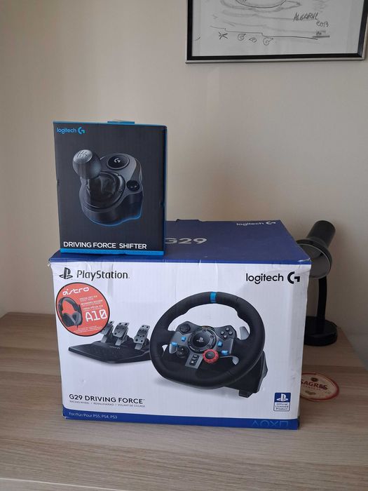Volante logitech g29 e suporte vevor