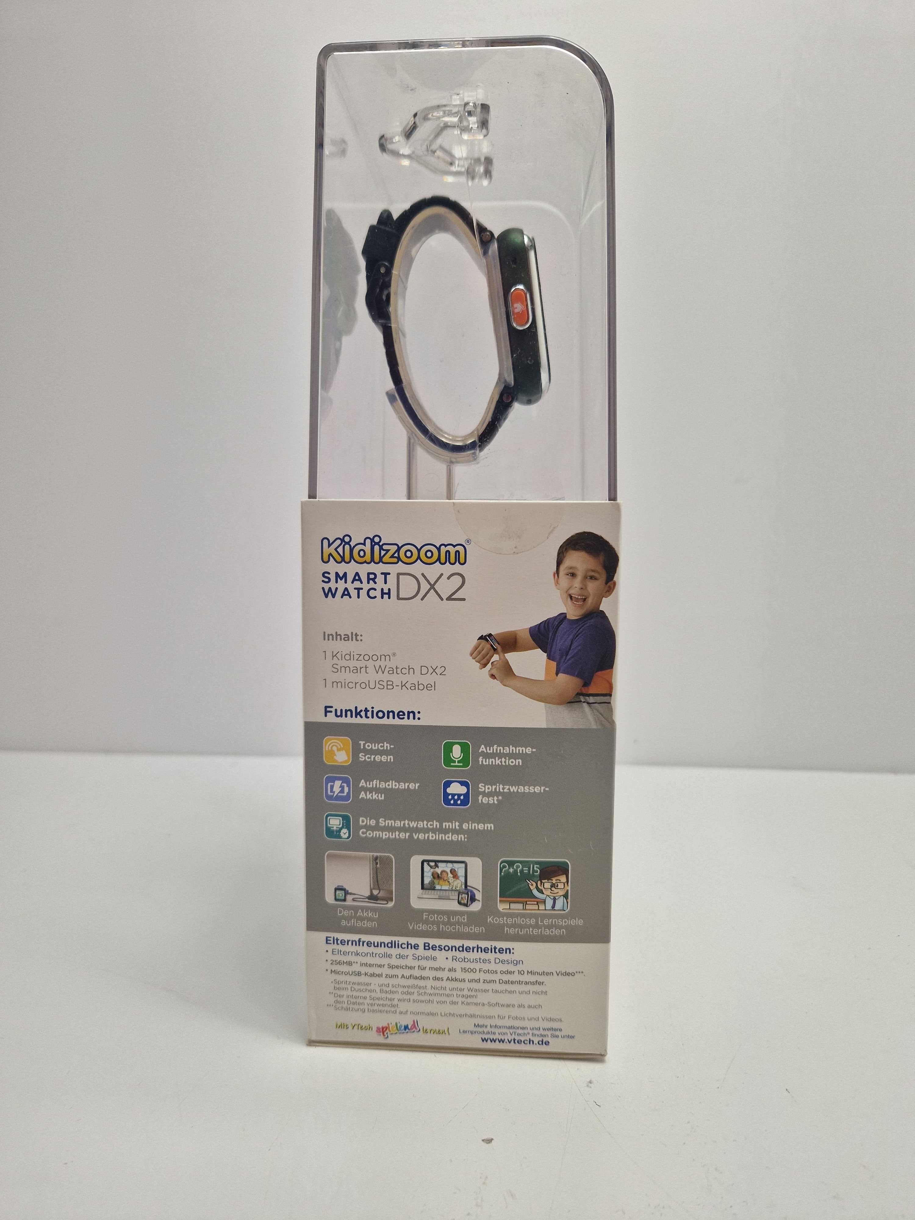 Smrtwatch dla dzieci DX2 Vtech kidizoom czarny DE