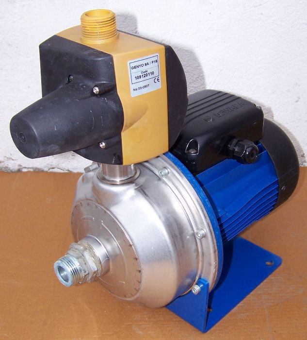 Pompa wody Lowara 8bar + regulator ciścienia Genyo 10bar