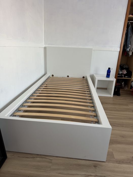 Cama solteiro 90x200 Ikea