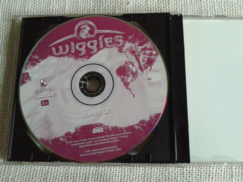 Wiggles PC ,pierwsze wydanie 2CD