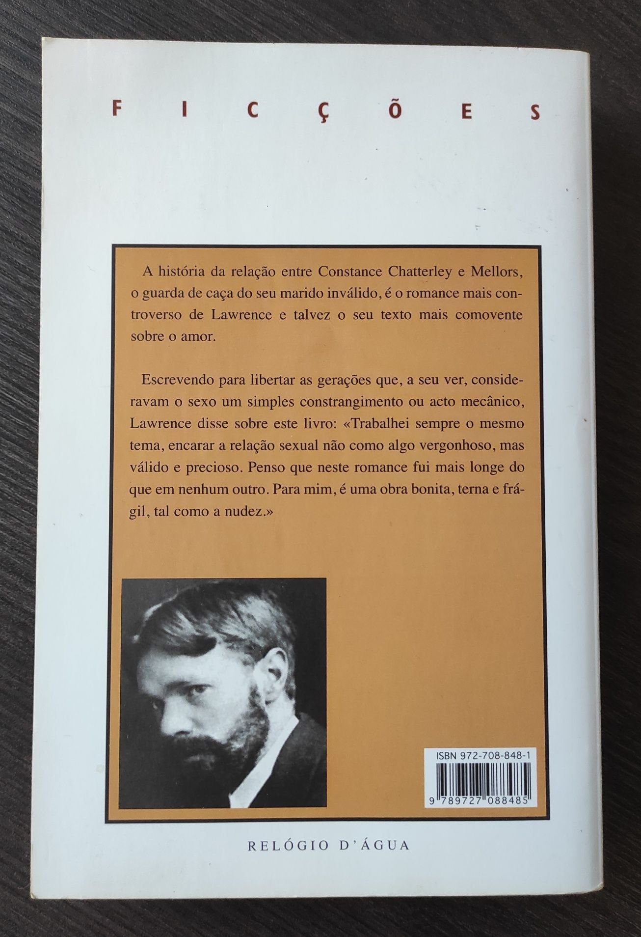 Livro "O amante de Lady Chatterley" D. H. Lawrence