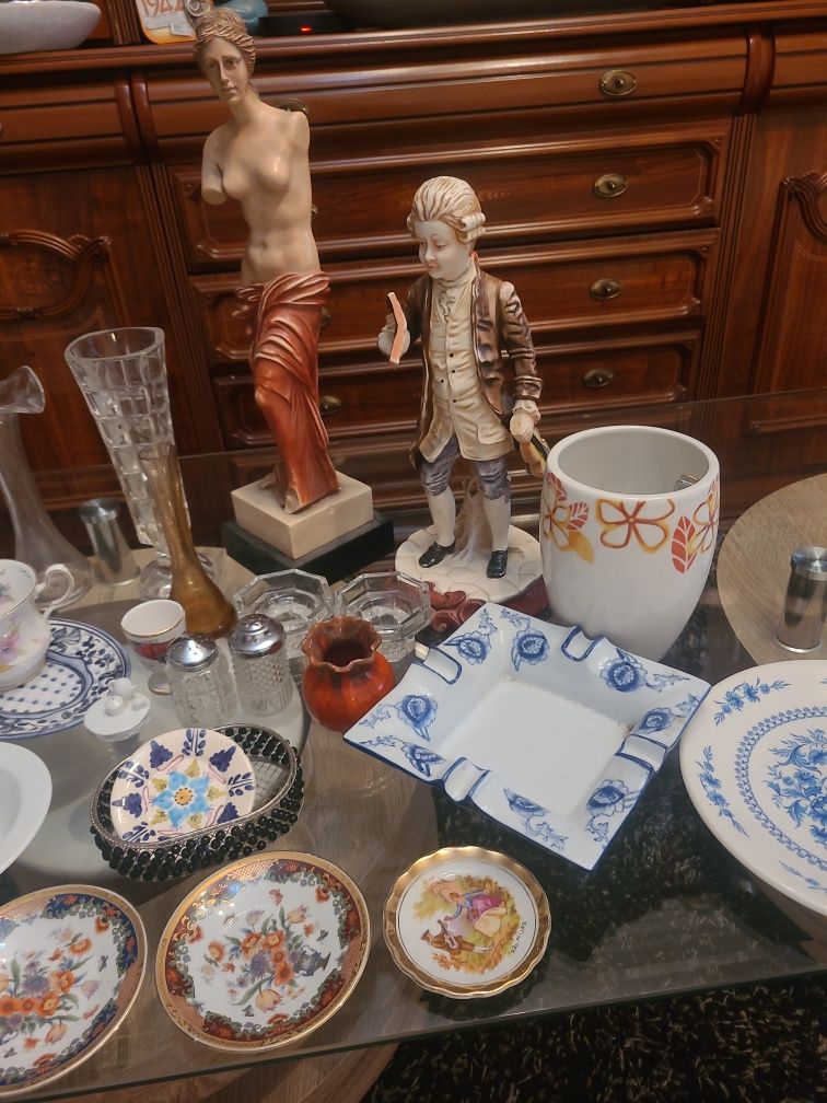 Lote de peças decorativas