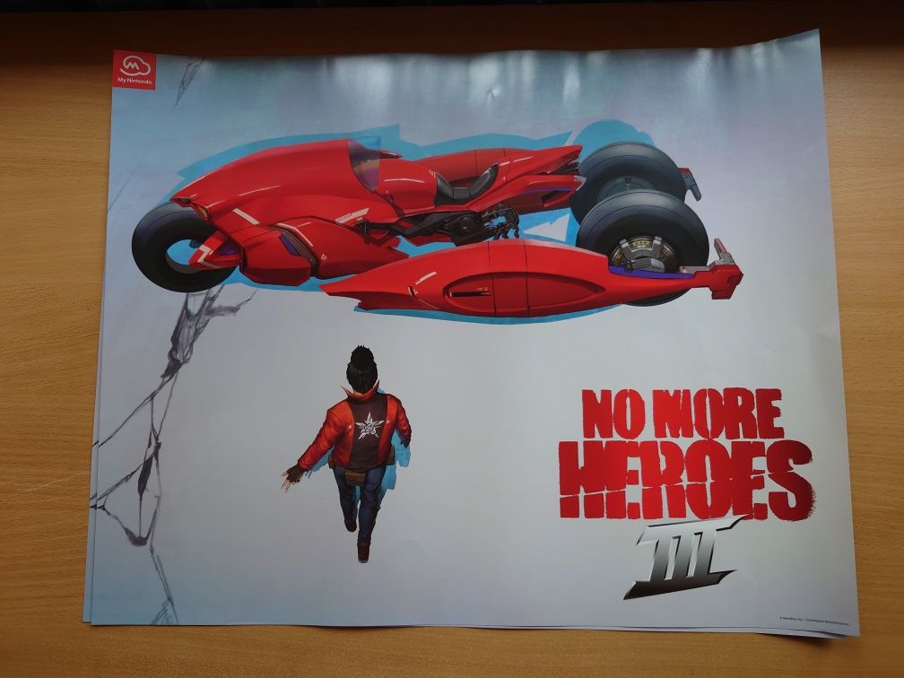 3x plakaty No more heroes