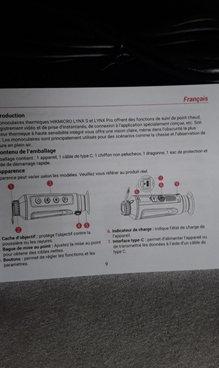 Vendo monóculo térmico Hikmicro lynx LC06s