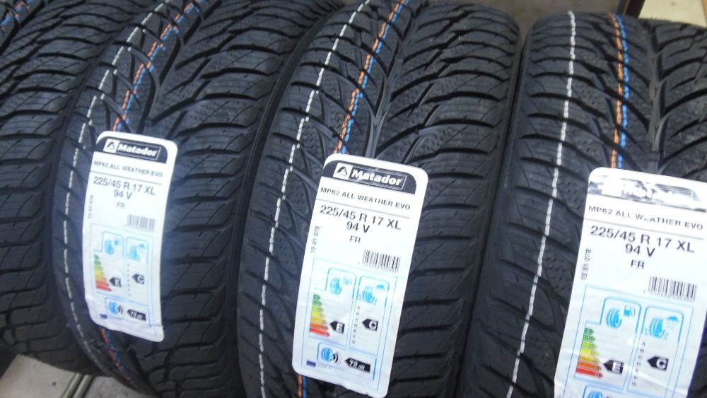 Nowe 225/45R17 MATADOR MP62 All Weather EVO - opony całoroczne , ANDAR