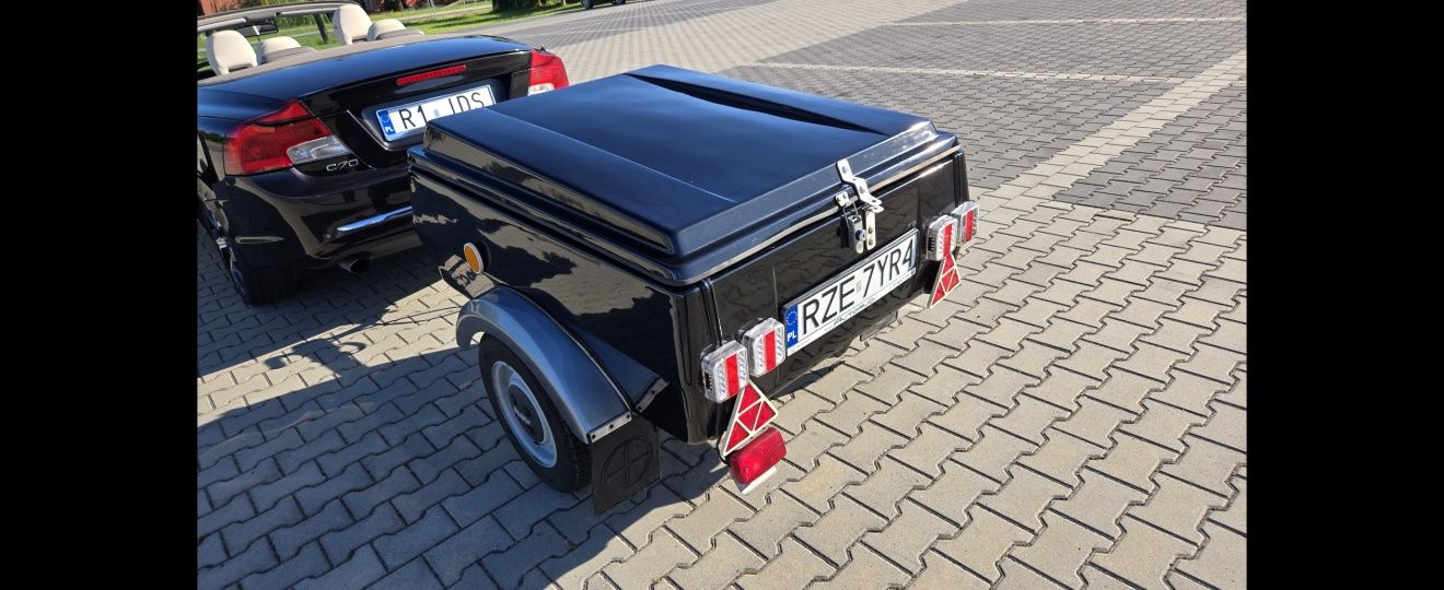 Czarny metallic elegancki Niewiadów N250C jak nowy.