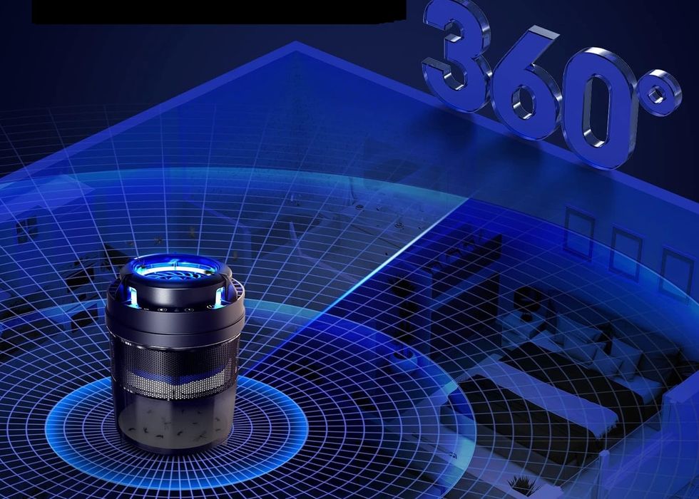 Vegrem Elektryczna pułapka na owady 6w lampa na komary muchy 365 nm Uv