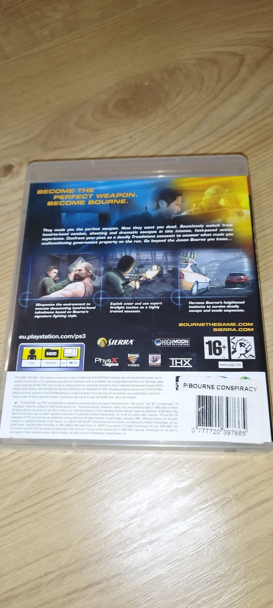 Bourne Conspiracy, ps3