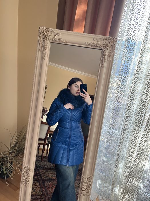 Зимова куртка довга