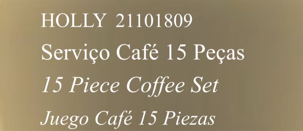 Servico de Jantar Vista Alegre de 70 peças + servico de cha + cafe.