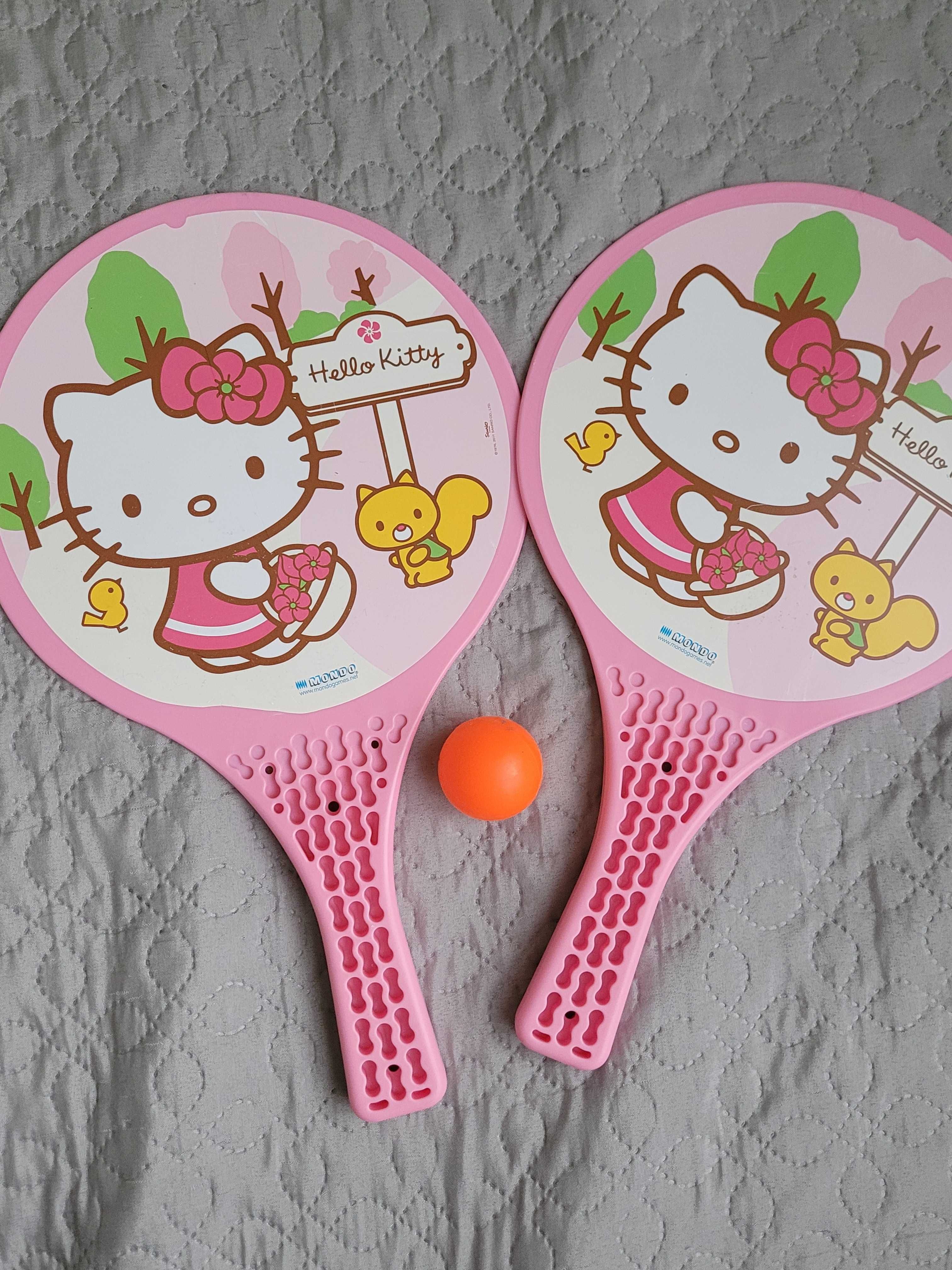 Rakietki do gry Hello Kitty z piłką