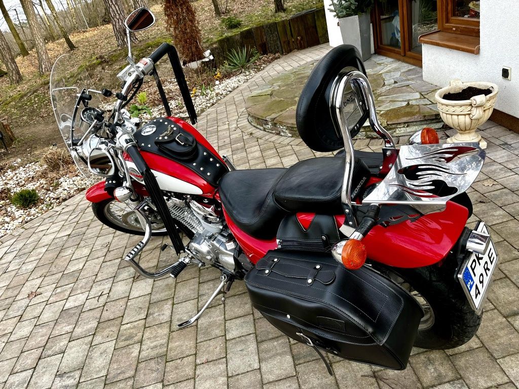 Motor, motocykl,HONDA SHADOW 600,