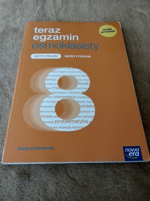 Teraz egzamin ósmoklasisty - język polski REPETYTORIUM (Nowa Era)