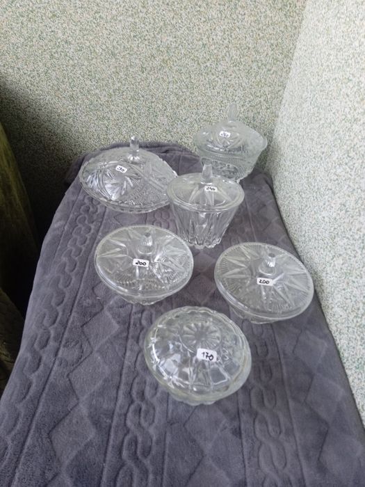 Хрустальні  цукерниці