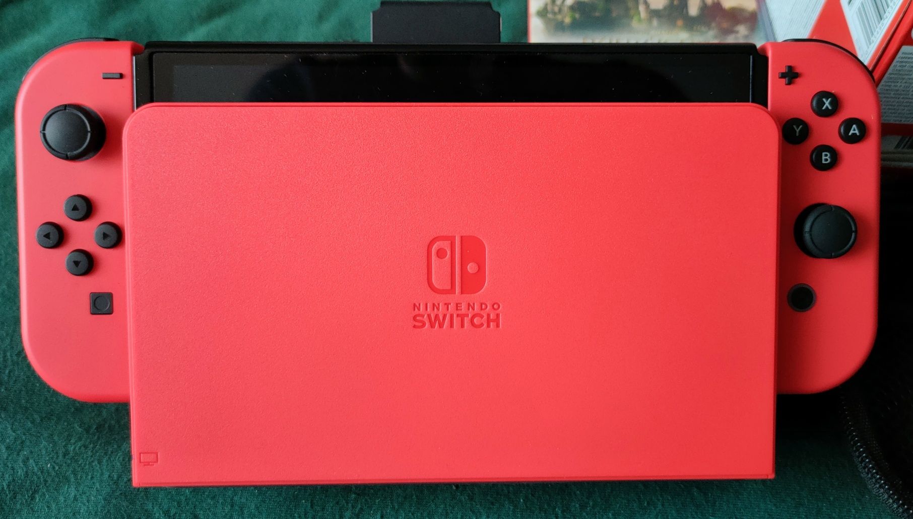 Nintendo Switch OLED Mario Red Edition +Dziedzictwo Hogwartu +pokrowie