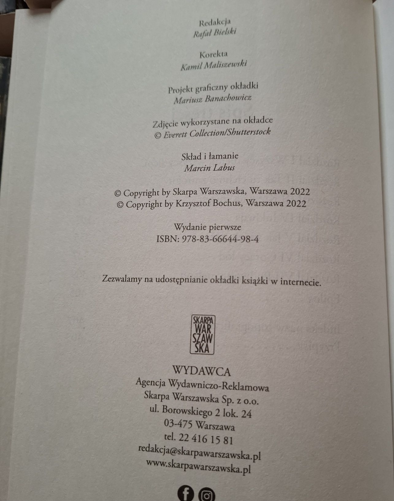 Komplet książek Krzysztofa Bochusa