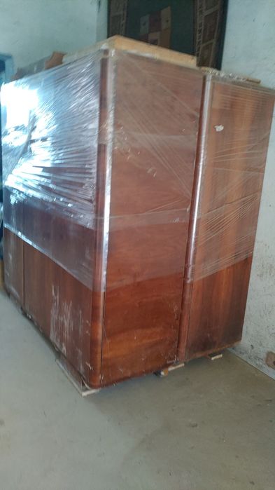 Debowe szafy duze wiekowe PRL lata 1950