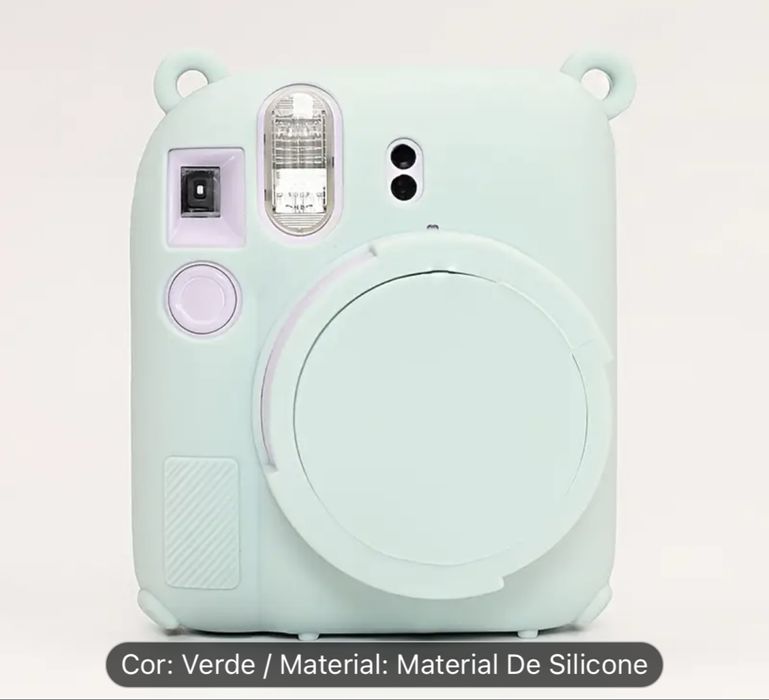 Em varias cores Artigo Novo Capa Instax Polaroid Fijiflm - protecao