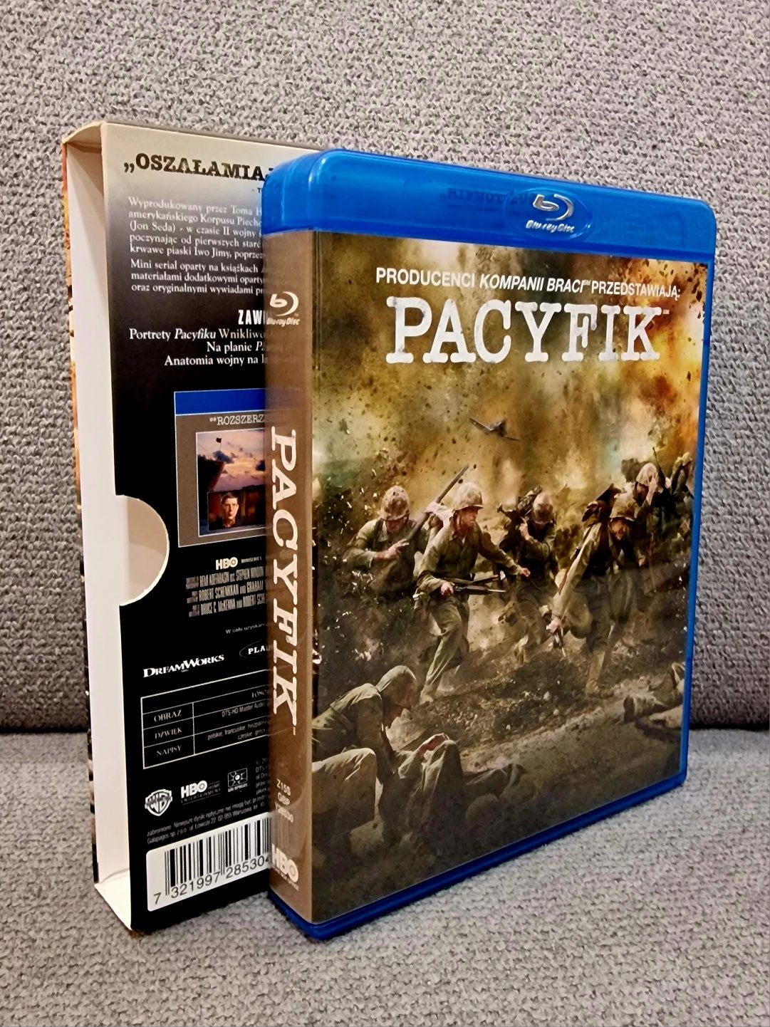 Pacyfik na blu-ray z PL (serial)