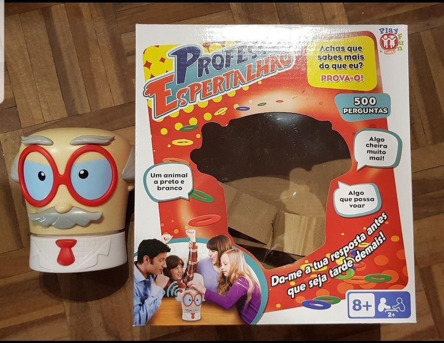 Jogo de Tabuleiro Professor Espertalhão