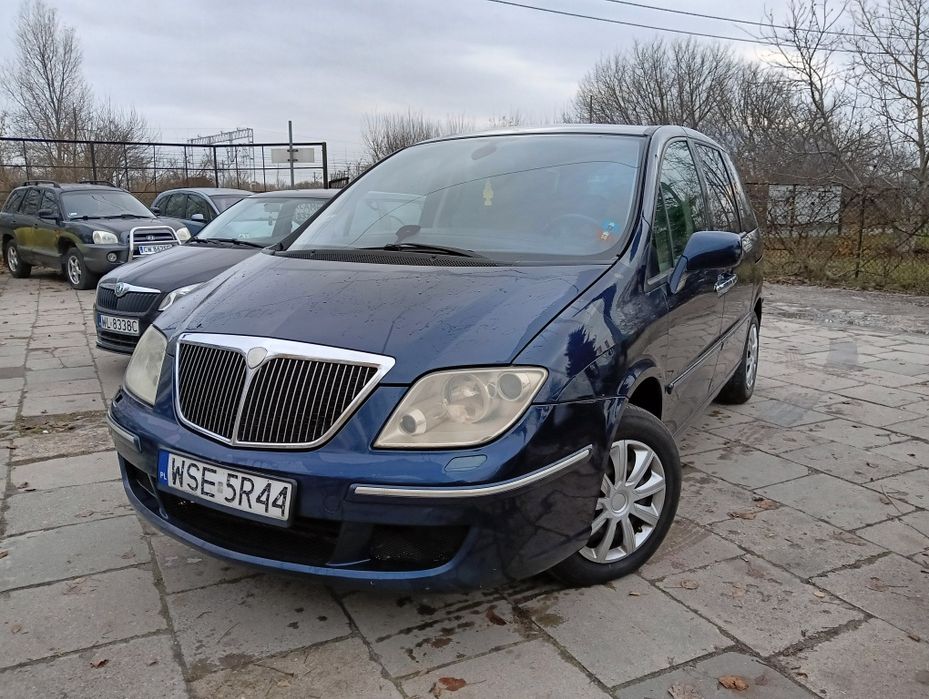 Lancia phedra 2,0 diesel 06r 7osób bdb stan do jazdy ważne opłaty