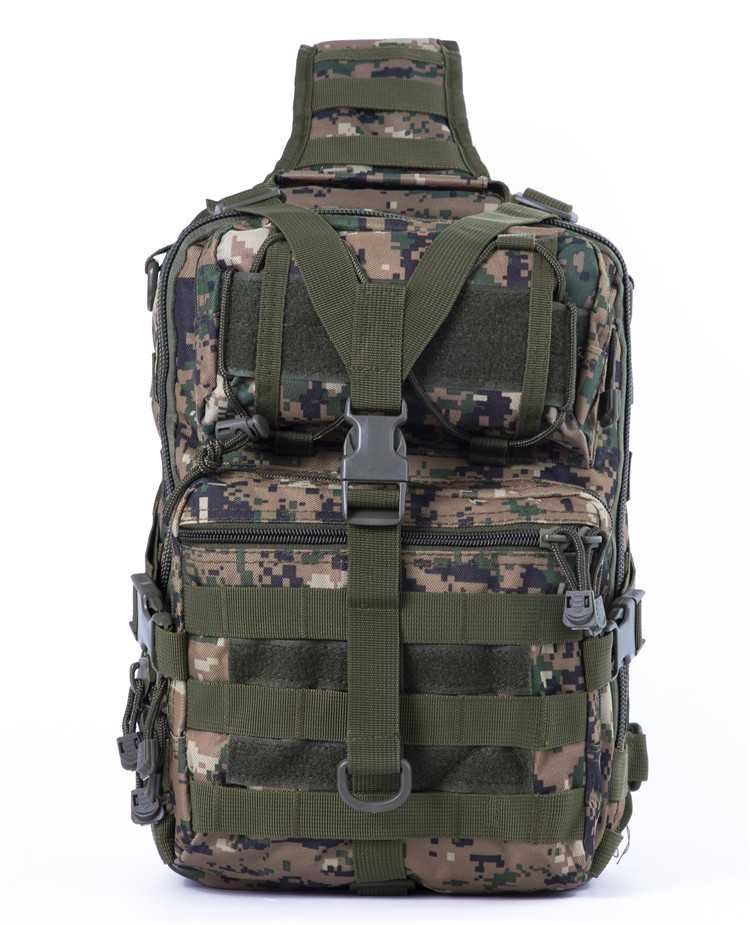 Тактический рюкзак Assault М4 20л сумка однолямочный Oxford пиксель
