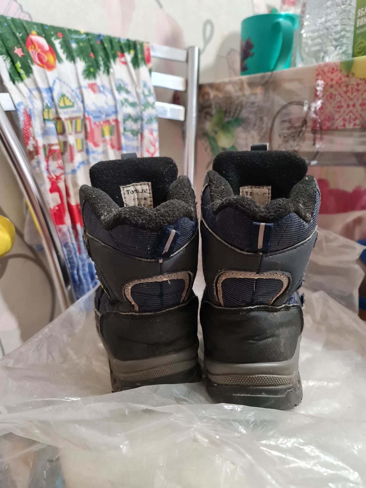 Детские зимние ботинки на мальчика