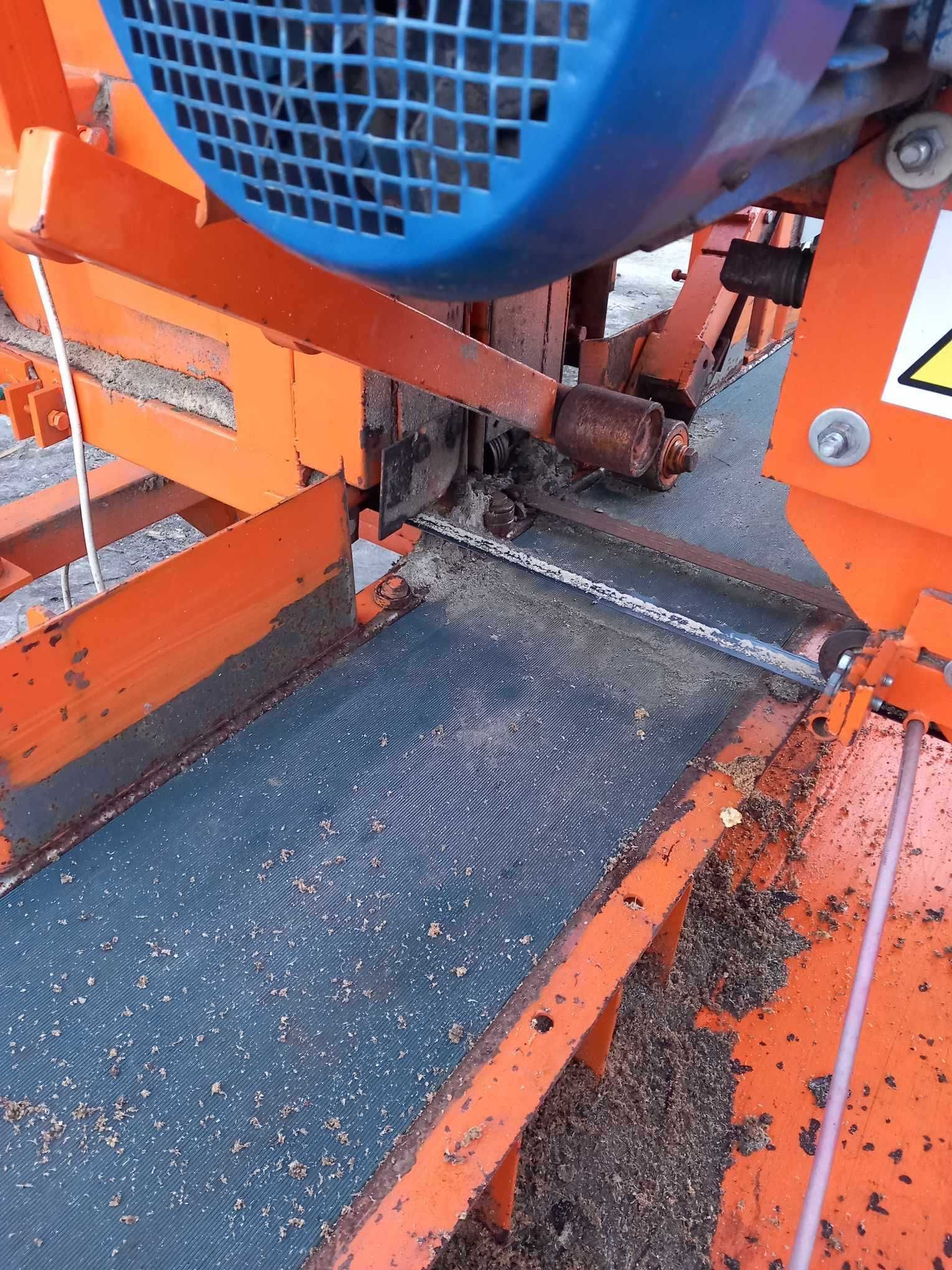 Trak taśmowy 2-głowicowy Wirex CZP-2 Piła POZIOMY