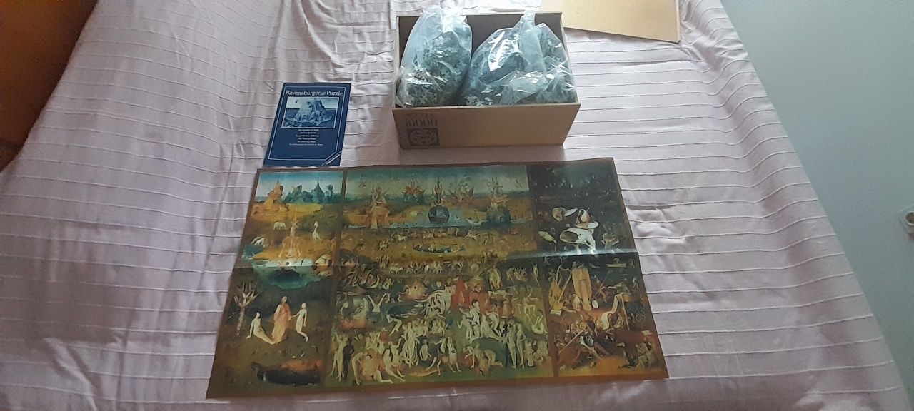 Puzzle 10000 peças Jardim das delícias