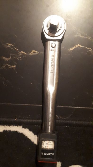 Klucz dynamometryczny wurth 1/2 20-100N-m używany