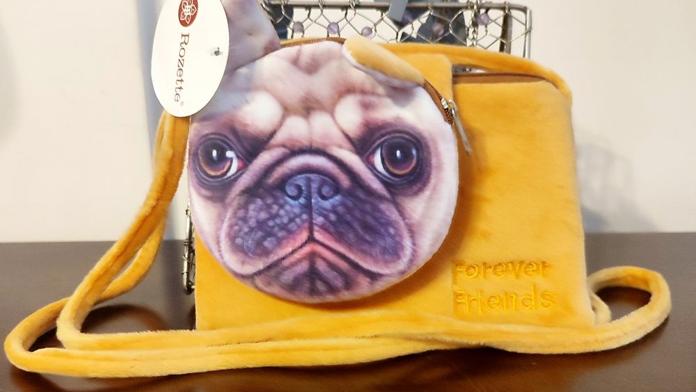 Nowa z metką torebka buldog, forever friends. Odbiór osobisty