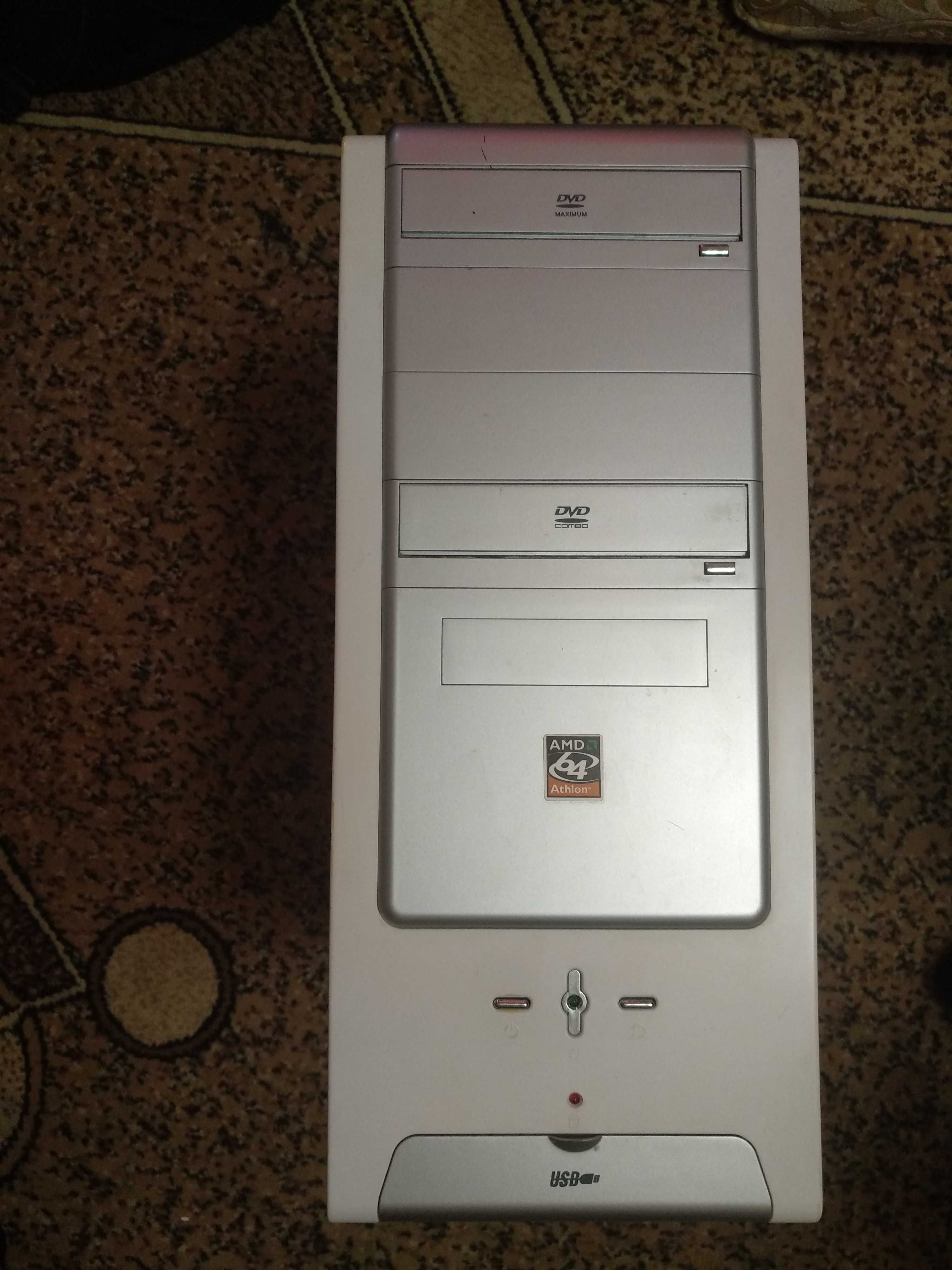 Комп'ютер AMD Athlon (tm) 64, монітор  Processor 4000+ 2.6 GHz ОЗУ/1GB