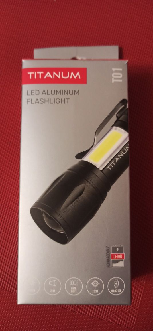 Фонарь аккумуляторный NANOTEX LED т-04