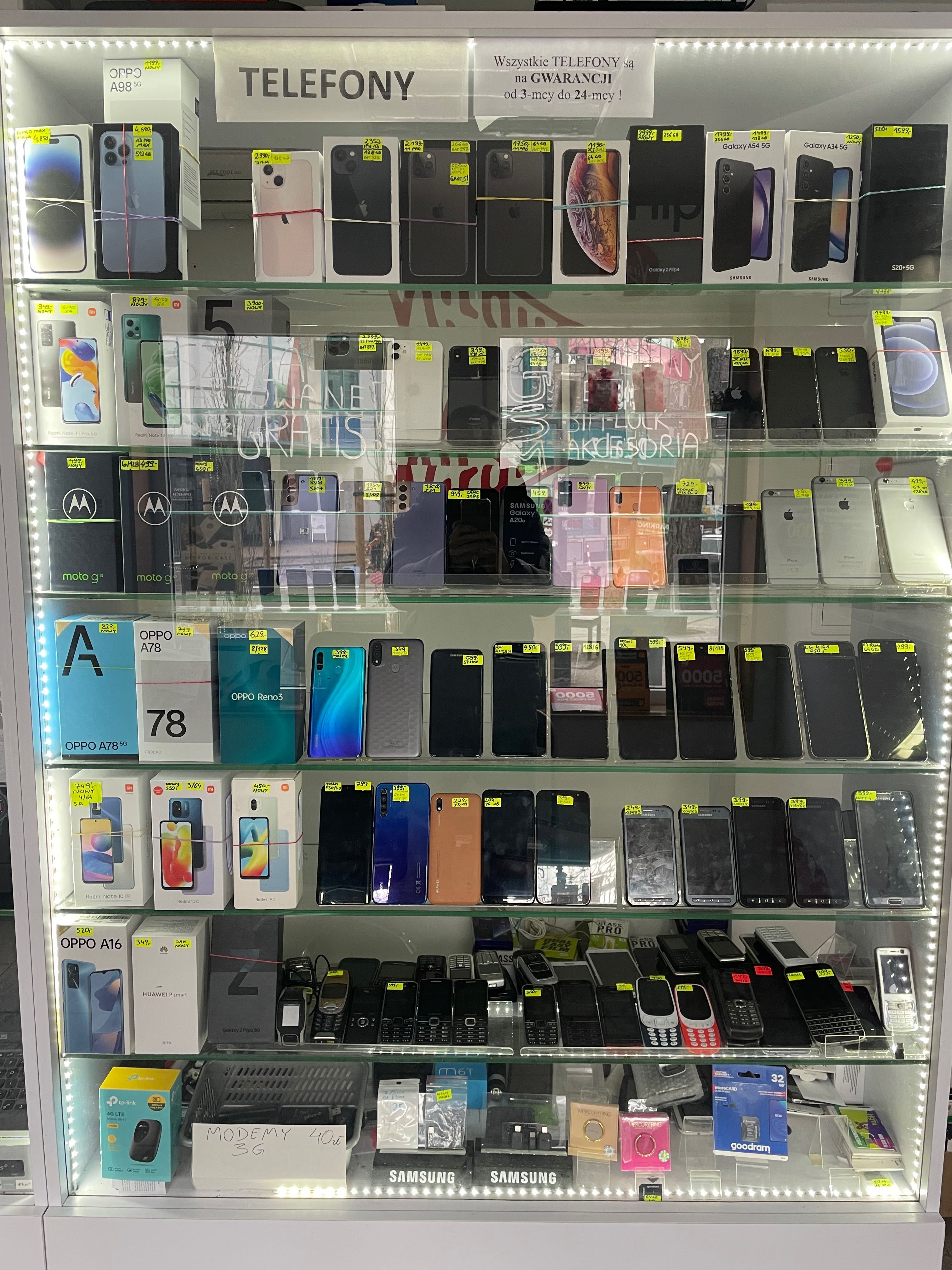 Samsung A54 5G oraz FLIP 4, S21, S22, A14,15,A23 + plus i inne