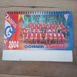 Kalendarz Górnik Zabrze 2004 autograf Lubański