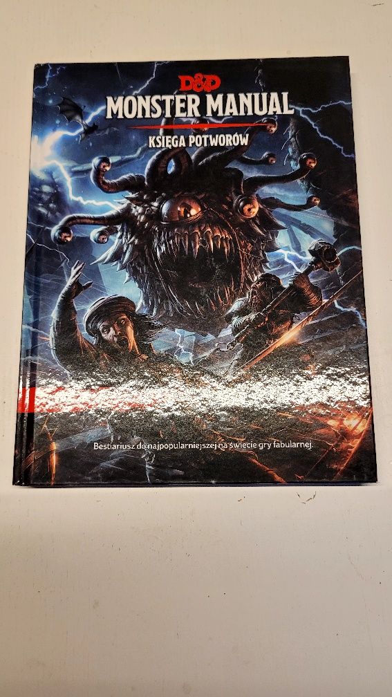 Monster manual księga potworów dnd d&d dungeons and dragons