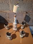 Lampa żyrandol PRL