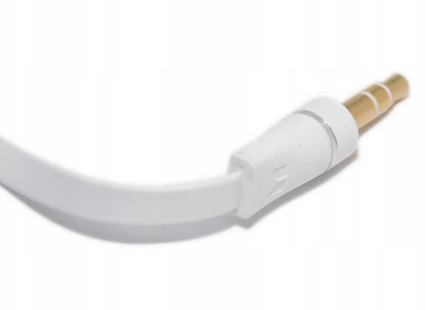 Kabel NOKIA Audio Aux MINI JACK 3,5mm Stereo PŁASKI 110cm