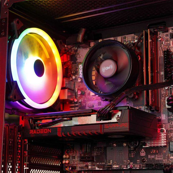 PC Gaming 4 Jogos | Ryzen 5 8400F | RX 9060 | 32GB DDR5 | 1TB NVMe