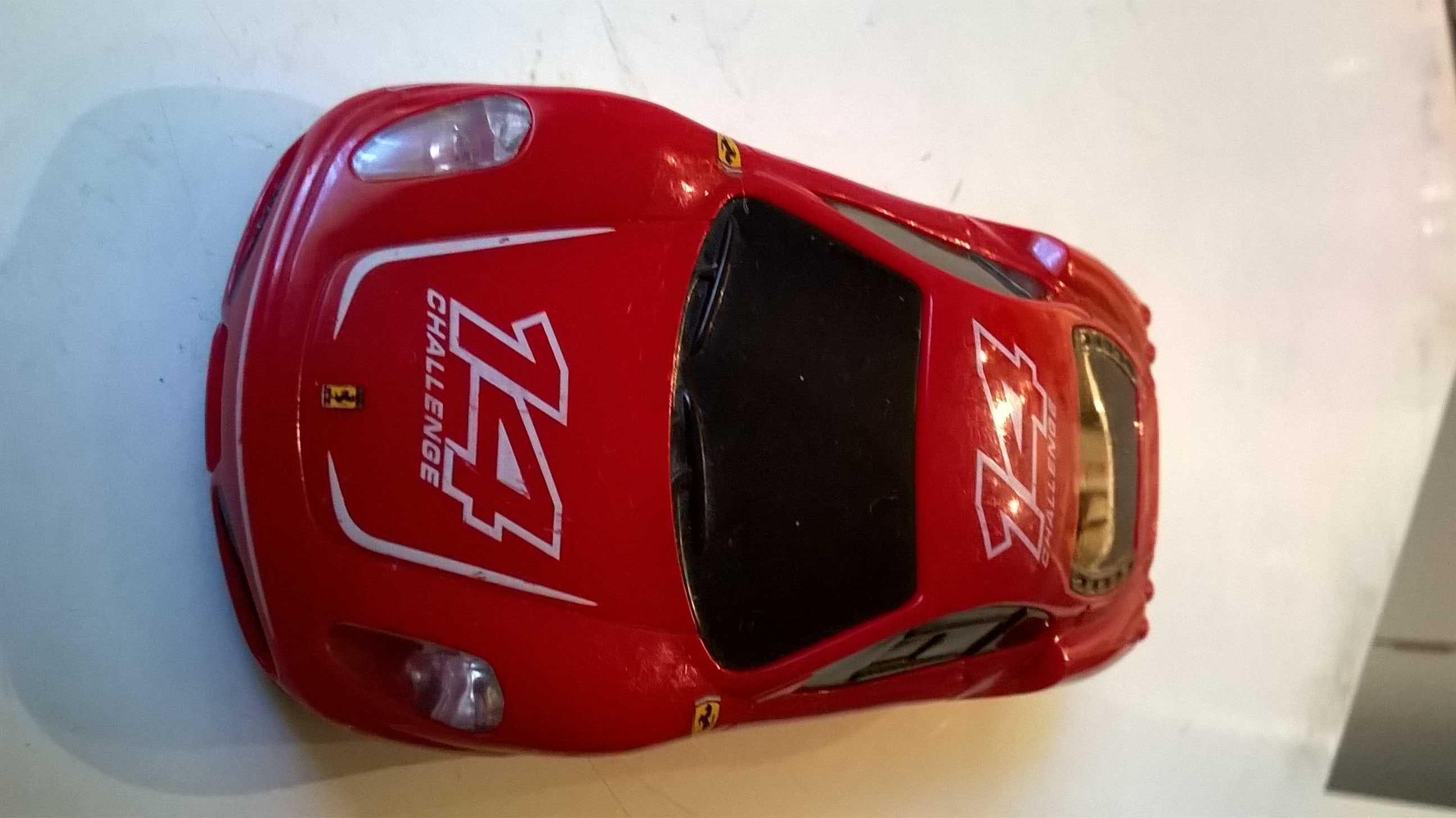 FERRARI F430 Challenge, model metalowo-plastikowy; skala 1:38
