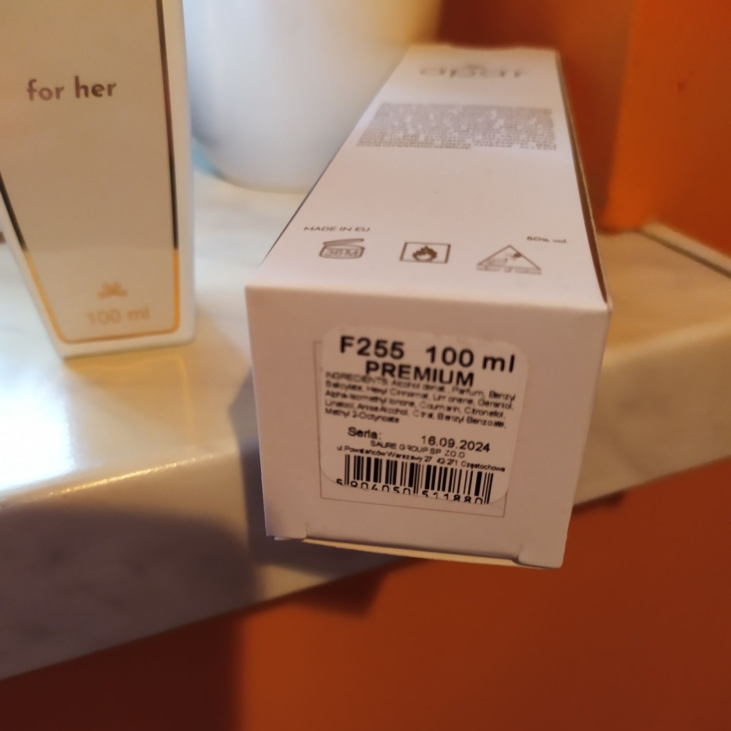 Perfumy Apar F255 inspirowane Lalique Amethyst 100ml nowe